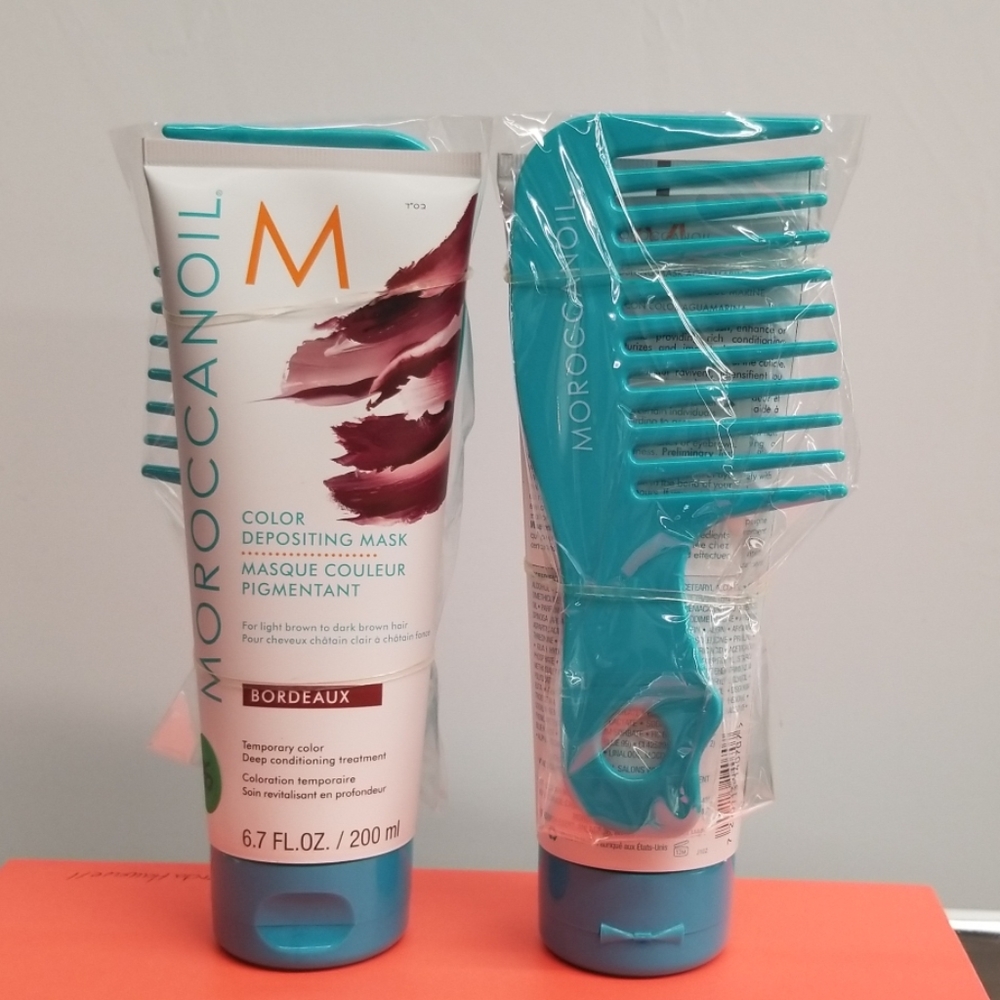 Moroccanoil Color Depositing Mask w/comb Bordeaux